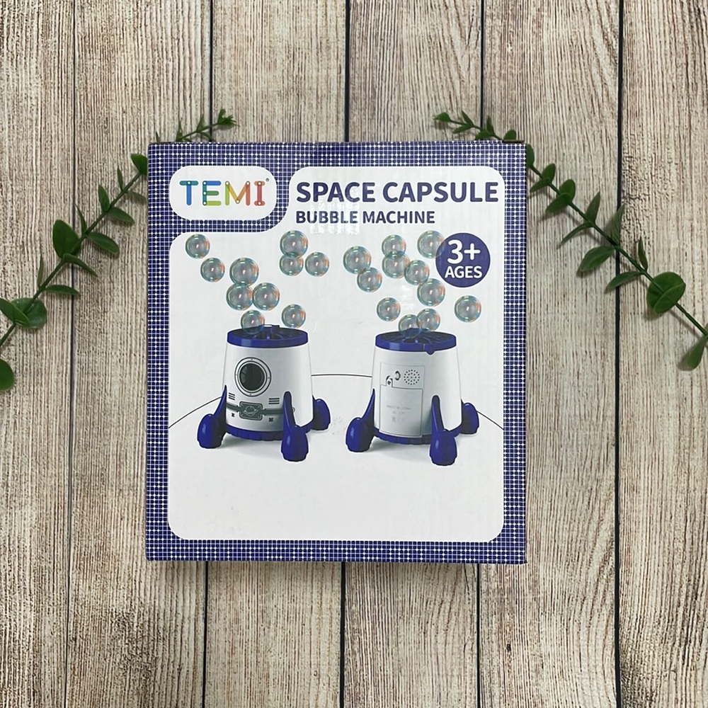 🌸 Clearance! 🌸 Space Capsule Bubble Machine